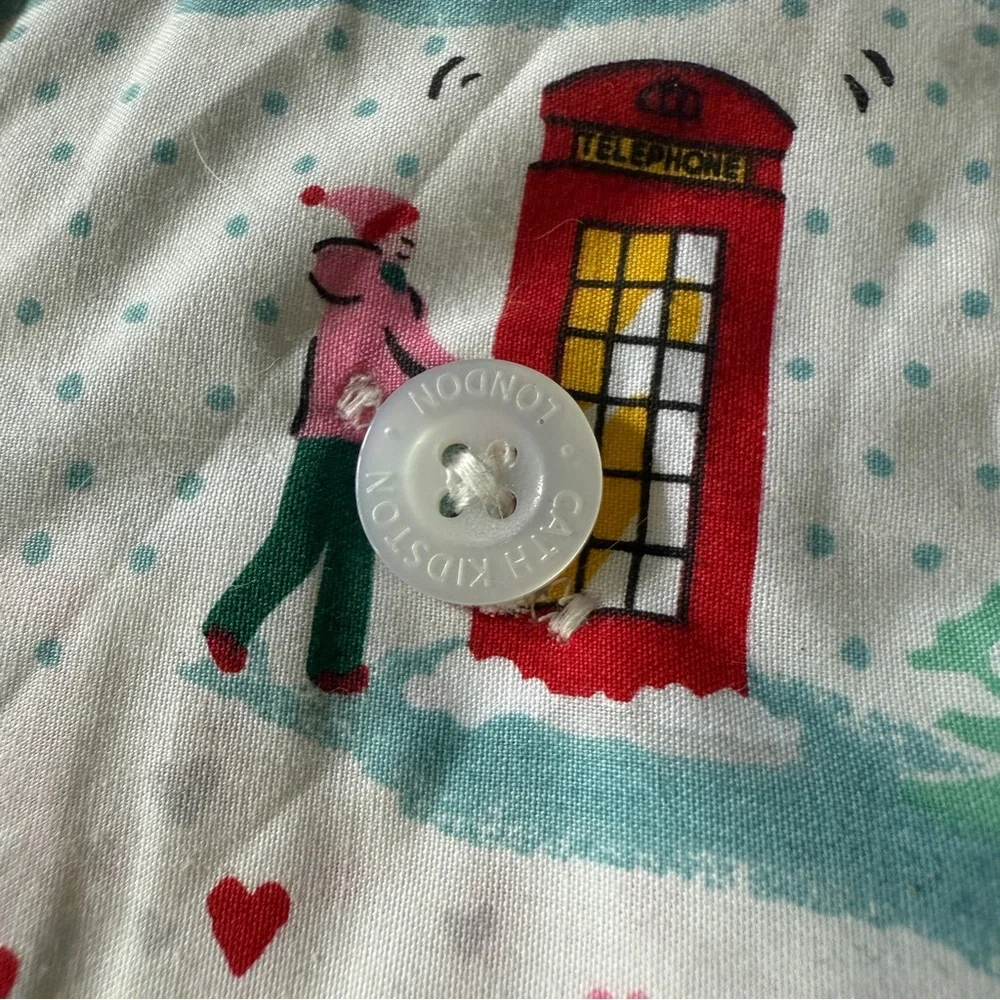 NWT Cath Kidston Shine Bright Cream Queen Sheet Set - Picture 13 of 14